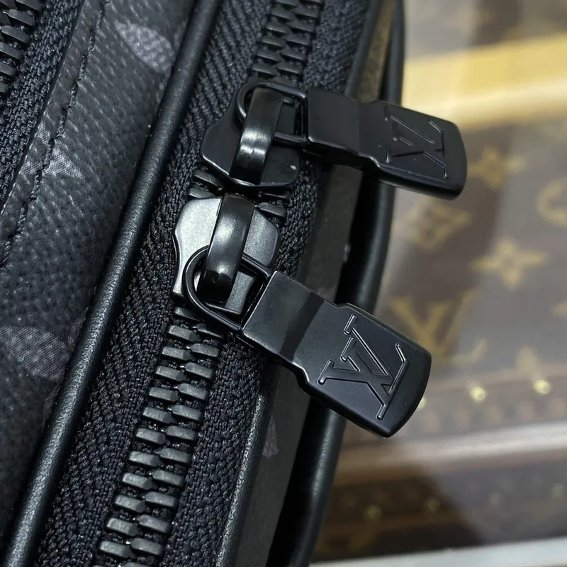 LV M82542 Louis Vuitton Nano Alpha Bag Black