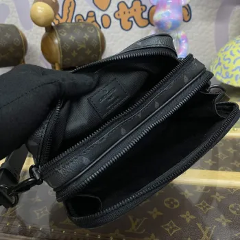 LV M82542 Louis Vuitton Nano Alpha Bag Black