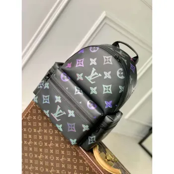 LV M22488 Louis Vuitton Comet Backpack Bag Black Borealis