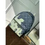 LV M46553 Louis Vuitton Discovery Backpack Bag Blue