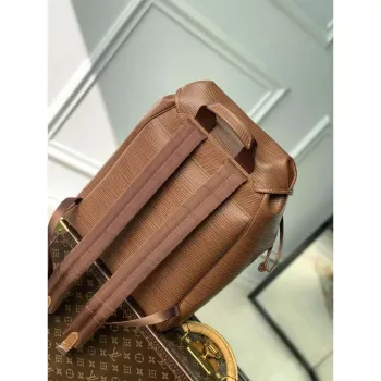 LV M23099 Louis Vuitton Montsouris Backpack Bag Cognac