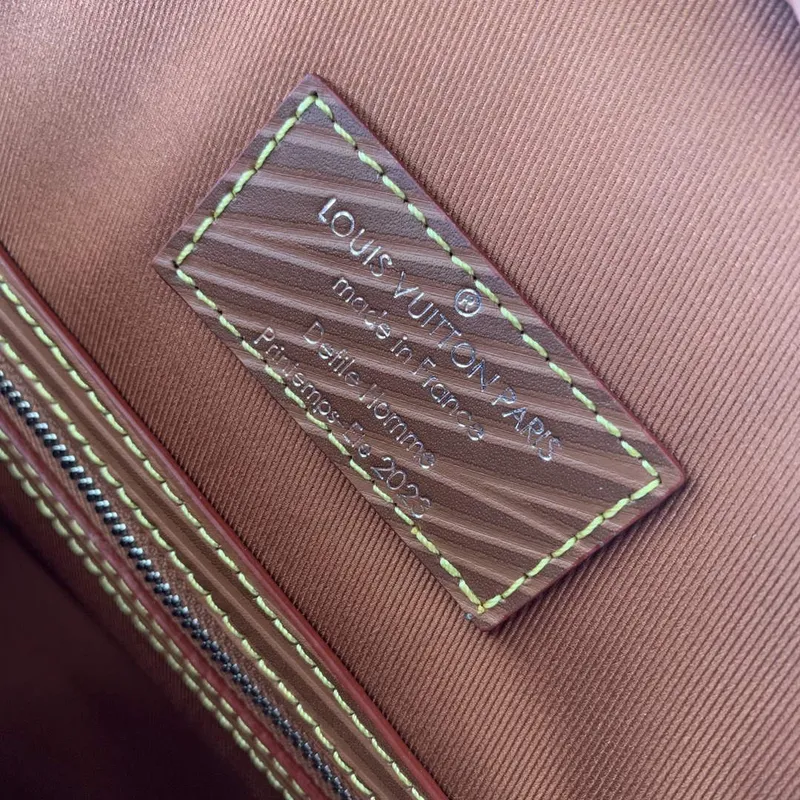 LV M23102 Louis Vuitton Alma Travel GM Bag Cognac