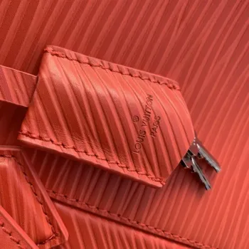 LV M23717 Louis Vuitton Alma Travel GM Bag Vermillon Red