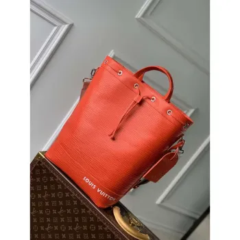 LV M23117 Louis Vuitton Maxi Noé Sling Bag Orange