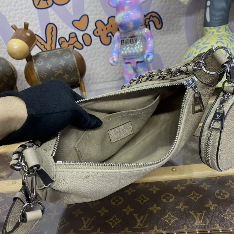 LV M22820 Louis Vuitton Baia PM Bag Galet Grey