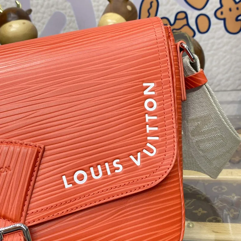 LV M23097 Louis Vuitton Montsouris Messenger Bag Orange