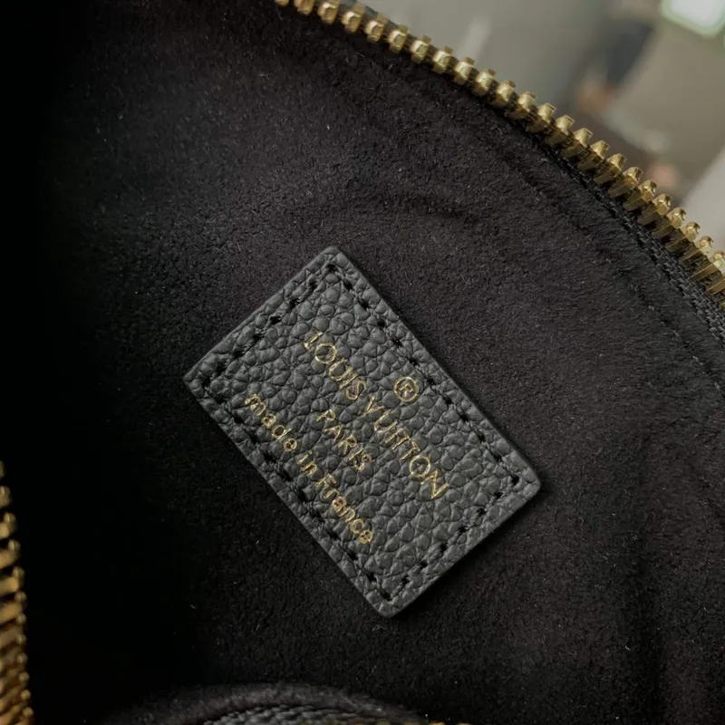 LV M82450 Louis Vuitton Nano Speedy Bag Black