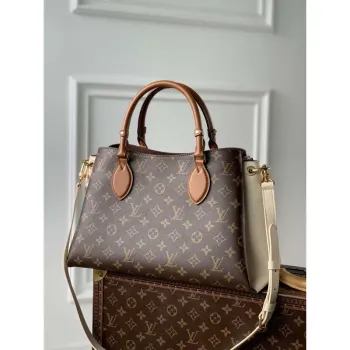 LV M46508 Louis Vuitton Vend me MM Bag White