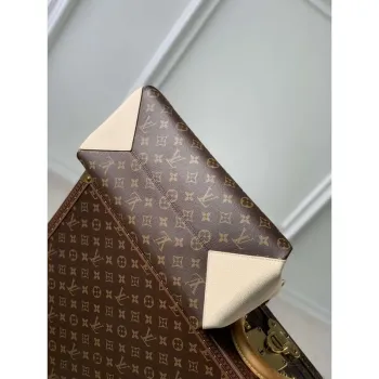 LV M46508 Louis Vuitton Vend me MM Bag White