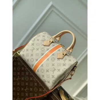 LV M46749 Louis Vuitton Speedy Bandoulière 25 Handbag Beige/Ocher