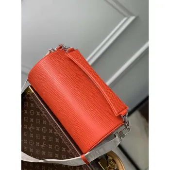 LV M23092 Louis Vuitton Soft Polochon Cross body Bag Red