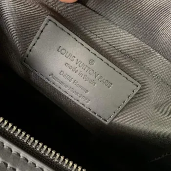 LV M23092 Louis Vuitton Soft Polochon Cross body Bag Black