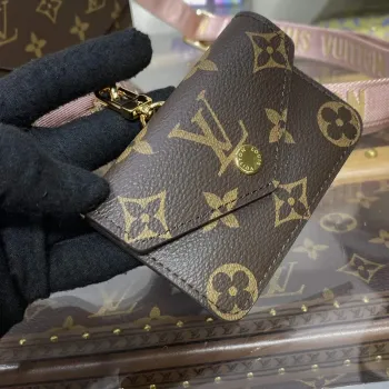 LV M80091 Louis Vuitton Félicie Strap & Go Bag Pink