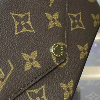 LV M80091 Louis Vuitton Félicie Strap & Go Bag Khaki Green