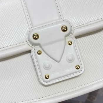 LV M22720 Louis Vuitton Hide and Seek Bag Quartz white