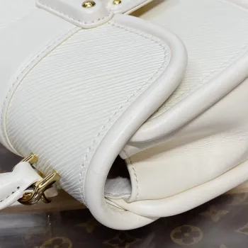LV M22720 Louis Vuitton Hide and Seek Bag Quartz white