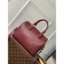 LV M59273 Louis Vuitton Speedy Bandoulière 25 Handbag Wine Red