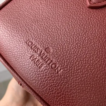 LV M59273 Louis Vuitton Speedy Bandoulière 25 Handbag Wine Red