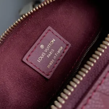 LV M59273 Louis Vuitton Speedy Bandoulière 25 Handbag Wine Red