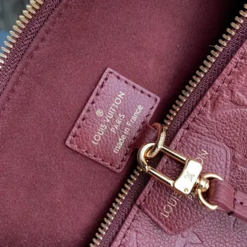 LV M46610 Louis Vuitton Sac Sport Bag Wine Red