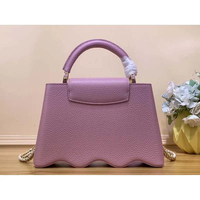 LV M22122 Louis Vuitton Capucines BB Handbag Pink