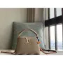 LV M22121 Louis Vuitton Capucines Mini Handbag Gray