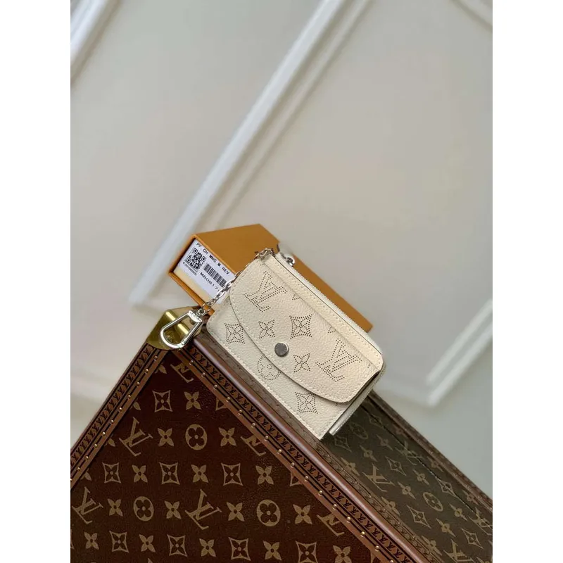 LV M81287 Louis Vuitton Card Holder Recto Verso Beige