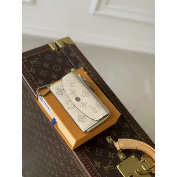 LV M81287 Louis Vuitton Card Holder Recto Verso Beige