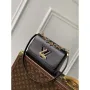 LV M22773 Louis Vuitton Twist MM Handbag Black