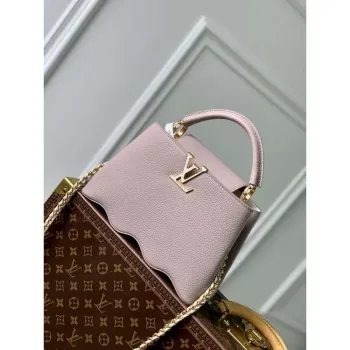 LV M22122 Louis Vuitton Capucines BB Handbag Wisteria