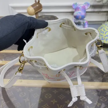 LV M23088 Louis Vuitton Nano Noé Handbag Beige