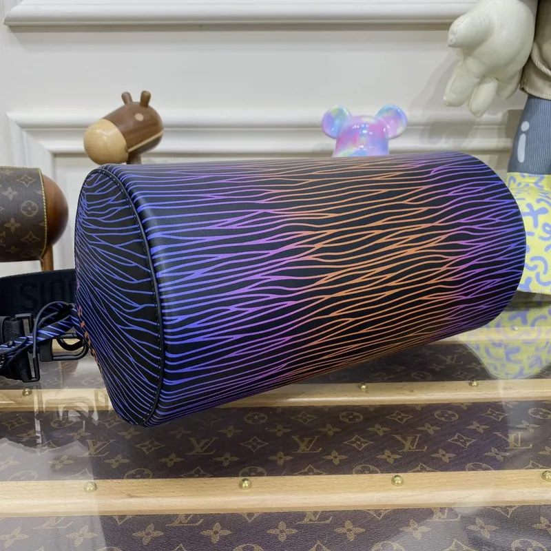 LV M23093 Louis Vuitton Soft Polochon Bag Gradient Electric Sun