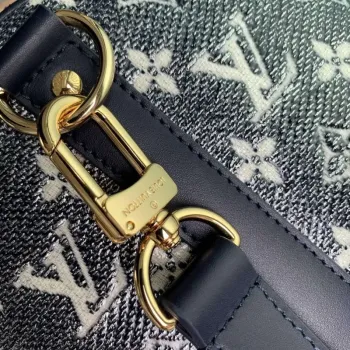LV M22923 Louis Vuitton Keepall Bandoulière 45 Bag Blue