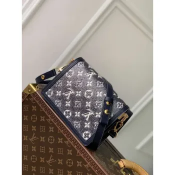 LV M22826 Louis Vuitton Mini Dauphine Handbag Blue