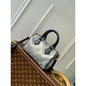 LV M23069 Louis Vuitton Speedy Bandoulière 20 Handbag Blue