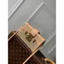 LV M22882 Louis Vuitton Petite Malle Handbag Beige