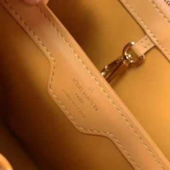 LV M22863 Louis Vuitton Capucines MM Handbag Saffron Yellow