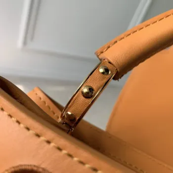 LV M22863 Louis Vuitton Capucines BB Handbag Saffron Yellow
