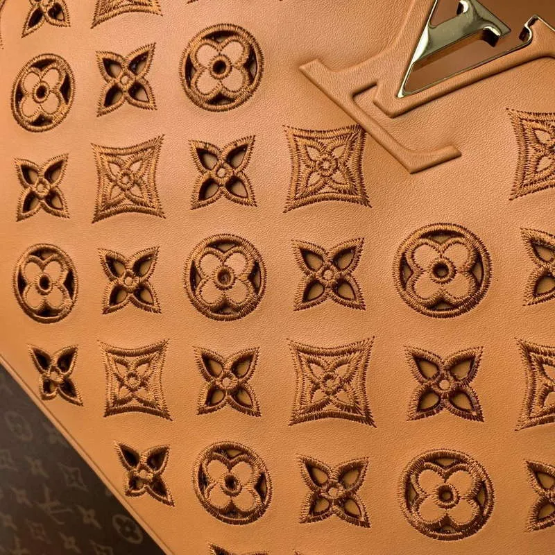 LV M22863 Louis Vuitton Capucines BB Handbag Saffron Yellow