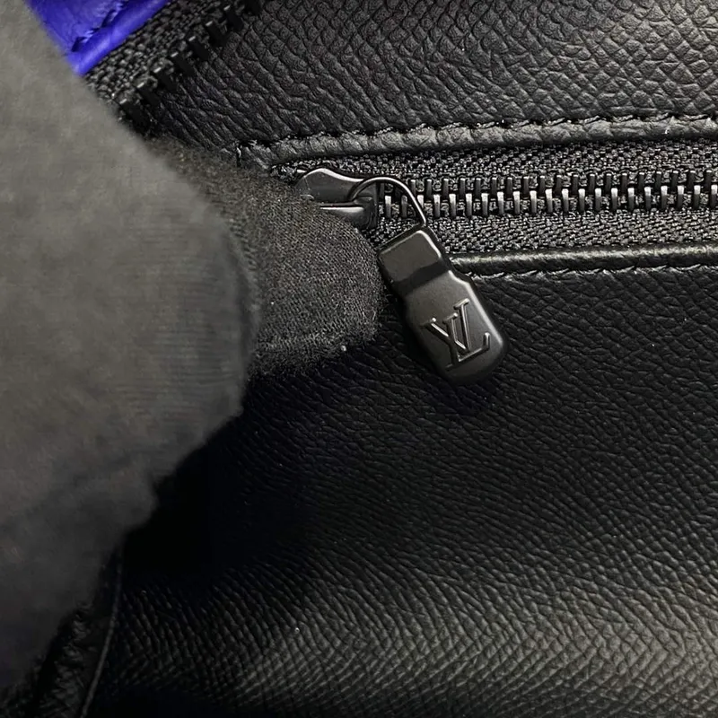 LV M82576 Louis Vuitton Dopp Kit Bag Racing Blue