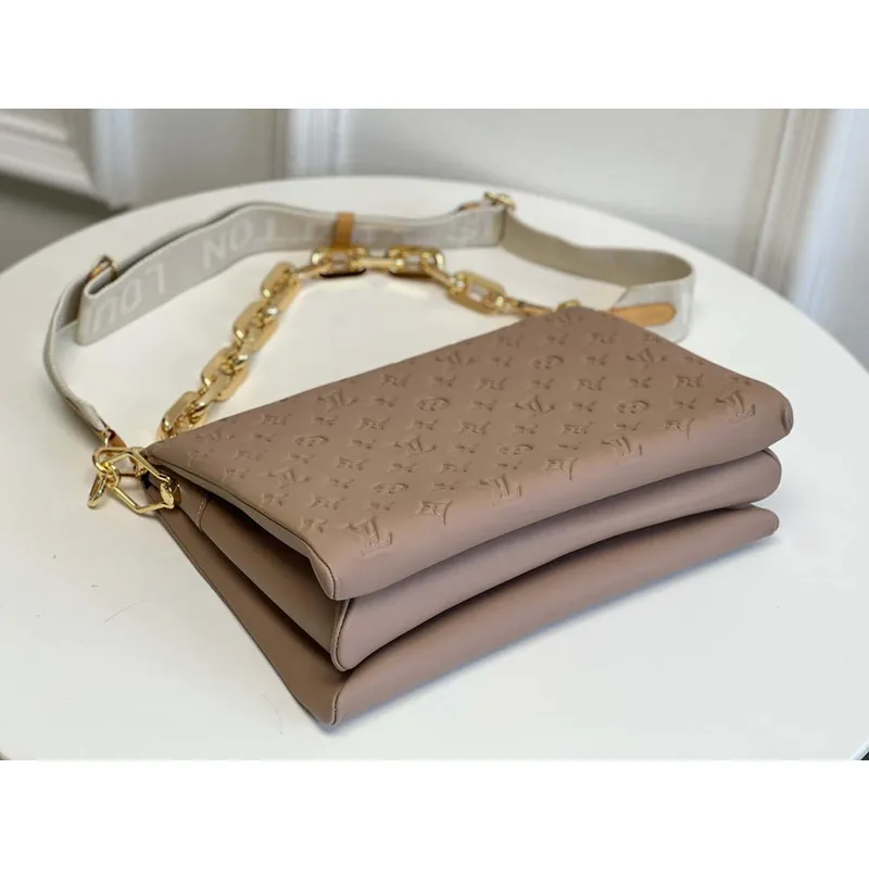 Louis Vuitton LV M21276 Coussin MM Bag Taupe