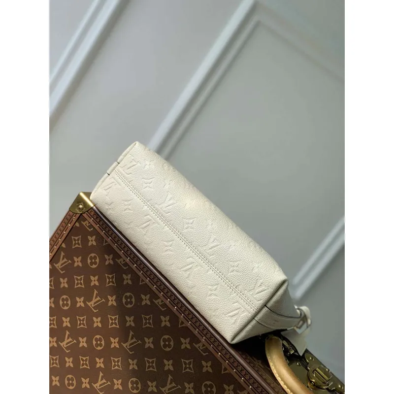 LV M46609 Louis Vuitton Sac Sport Bag Crème Beige
