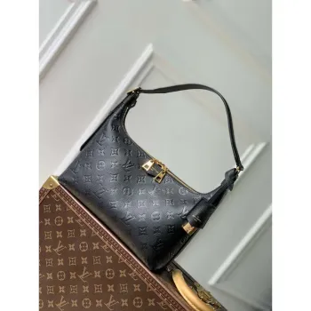 LV M46610 Louis Vuitton Sac Sport Bag Black