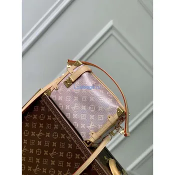 LV M22842 Louis Vuitton Side Trunk Handbag Pink