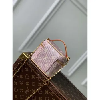 LV M82527 Louis Vuitton Micro Vanity Handbag Pink