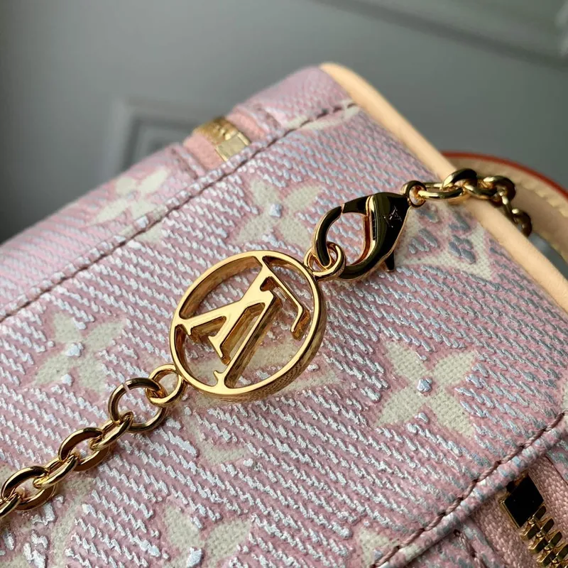 LV M82527 Louis Vuitton Micro Vanity Handbag Pink