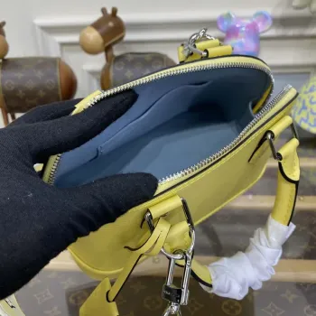 LV M22213 Louis Vuitton Alma BB Epi Handbag Yellow