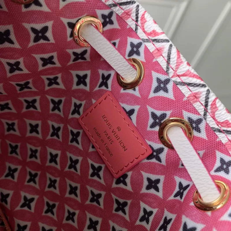LV M82386 Louis Vuitton Nano Noé Bucket Bag Pink