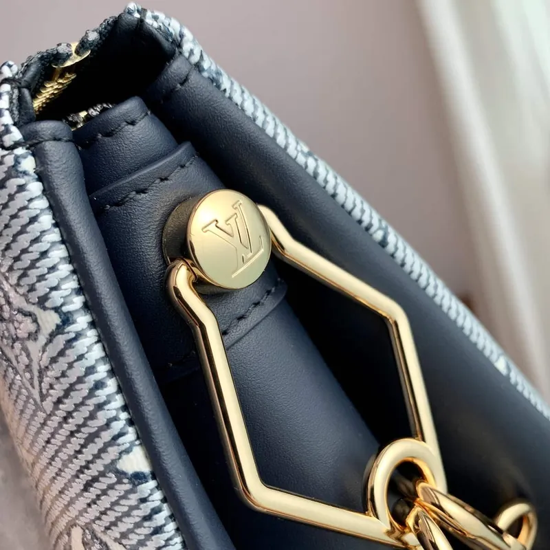 LV M23071 Louis Vuitton Coussin PM Handbag Blue