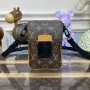 LV M82535 Louis Vuitton S Lock Vertical Wearable Wallet Radiant Sun